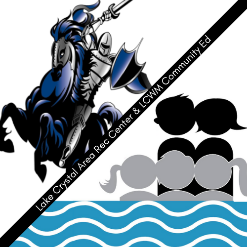 Lake Crystal Area Rec Center & LCWM Community Ed Logo